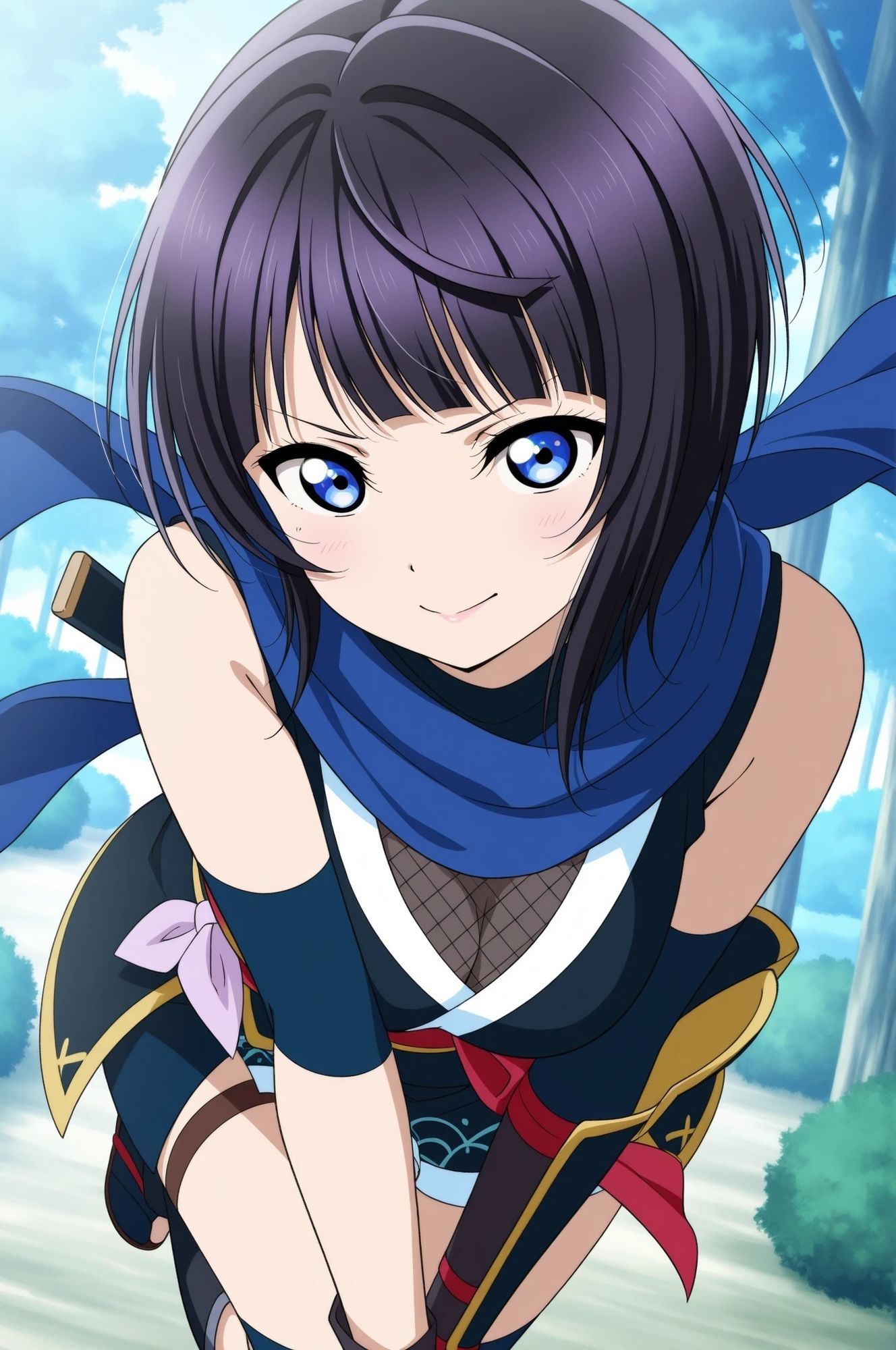 虹かけ誌   ラブライブ！  イラスト集29 朝香果林    また…するの？ - サンプル画像 3