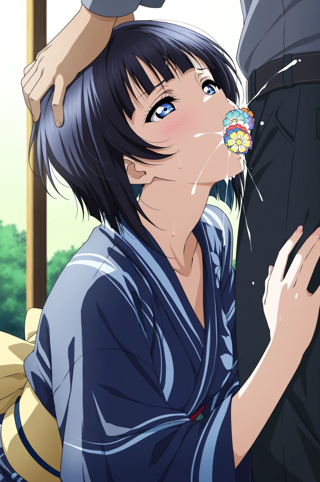 虹かけ誌   ラブライブ！  イラスト集29 朝香果林    また…するの？ - サンプル画像 7