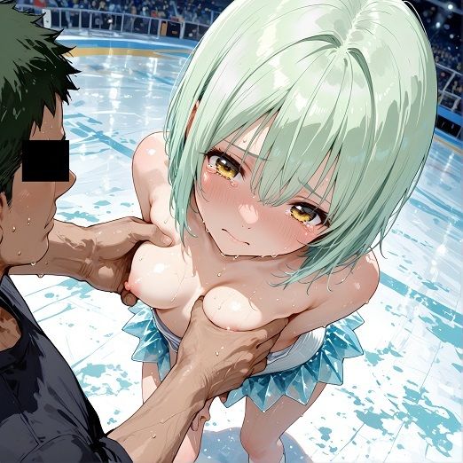 スポーツ女子セクシーイラスト集『女子スケート選手野々山奏』 - サンプル画像 6