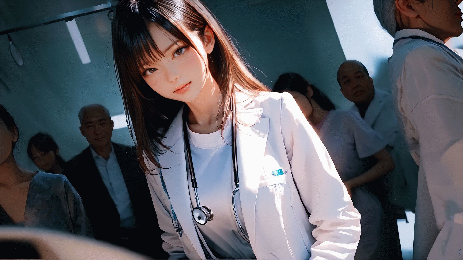 白衣はお好き？ -How are you feeling today？- - サンプル画像 1