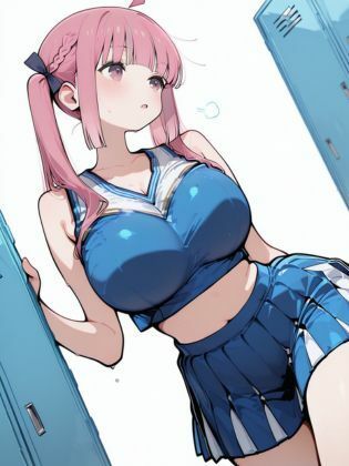 湊あ◯あ/ Minato A◯a - チアガール/ cheerleader - サンプル画像 1