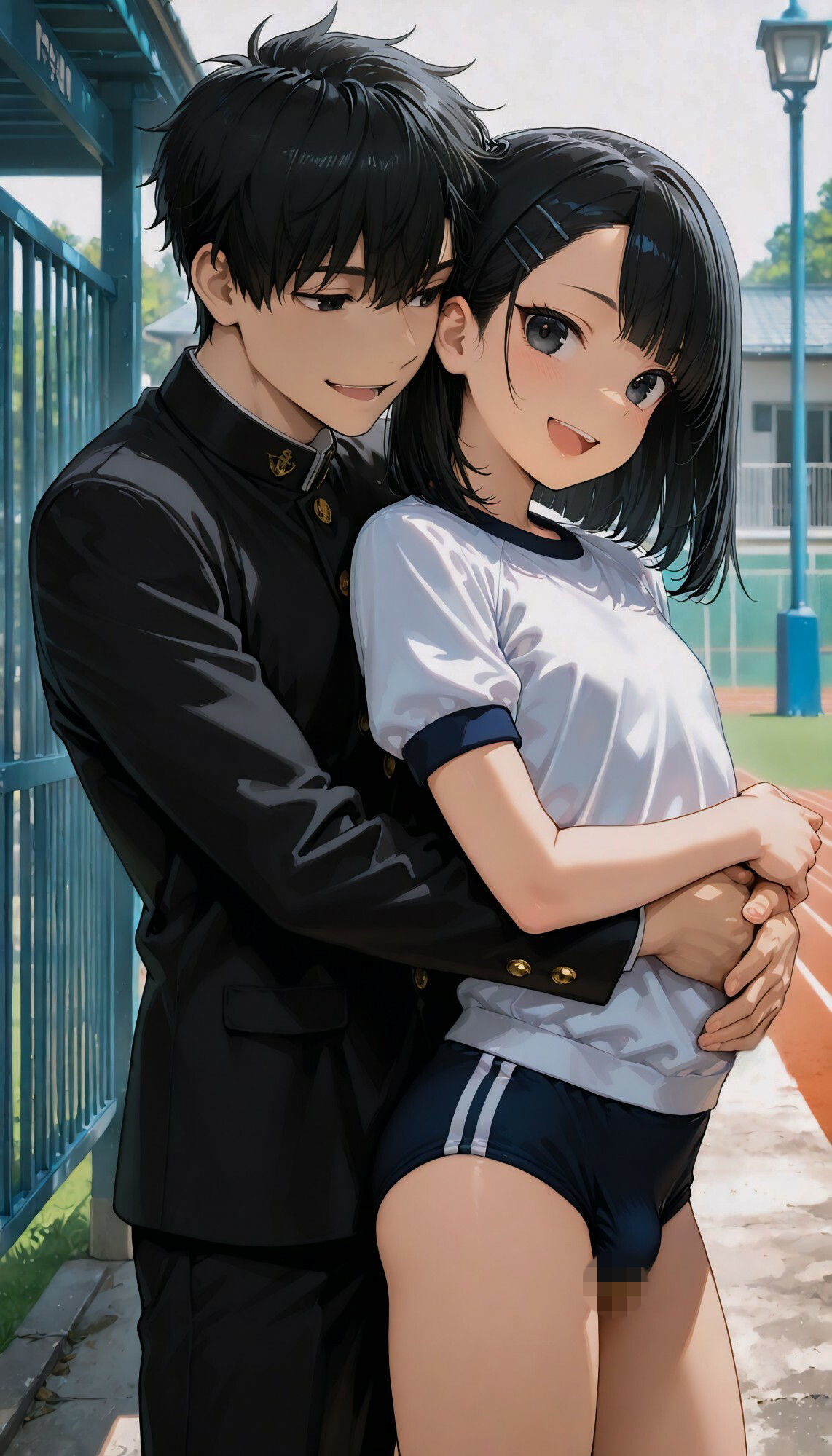 ついてる娘 バレー部 - サンプル画像 1