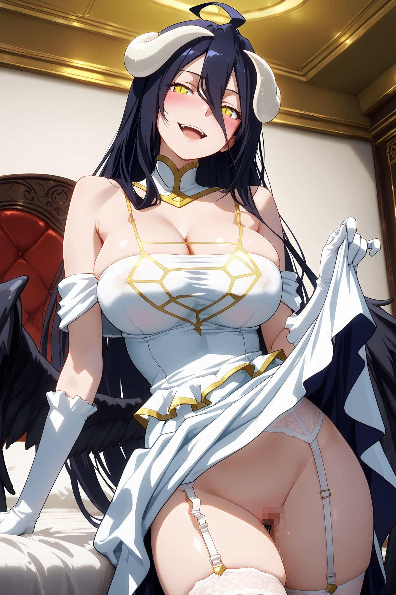 アル〇ド  純白サキュバスの誘惑（500枚） - サンプル画像 1