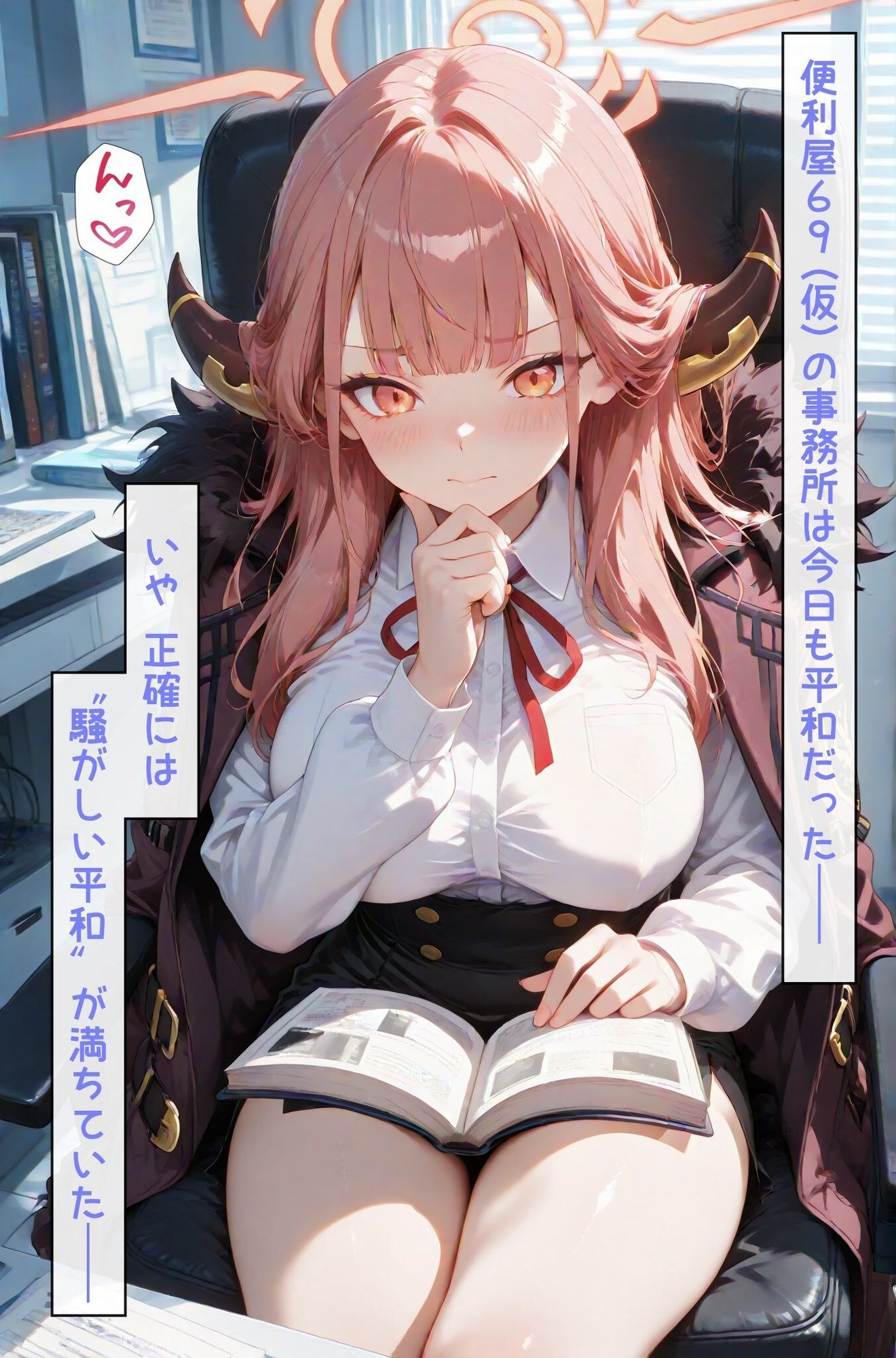 ブ◯アカ 『ある社長のセクシー経営戦略』 - サンプル画像 1