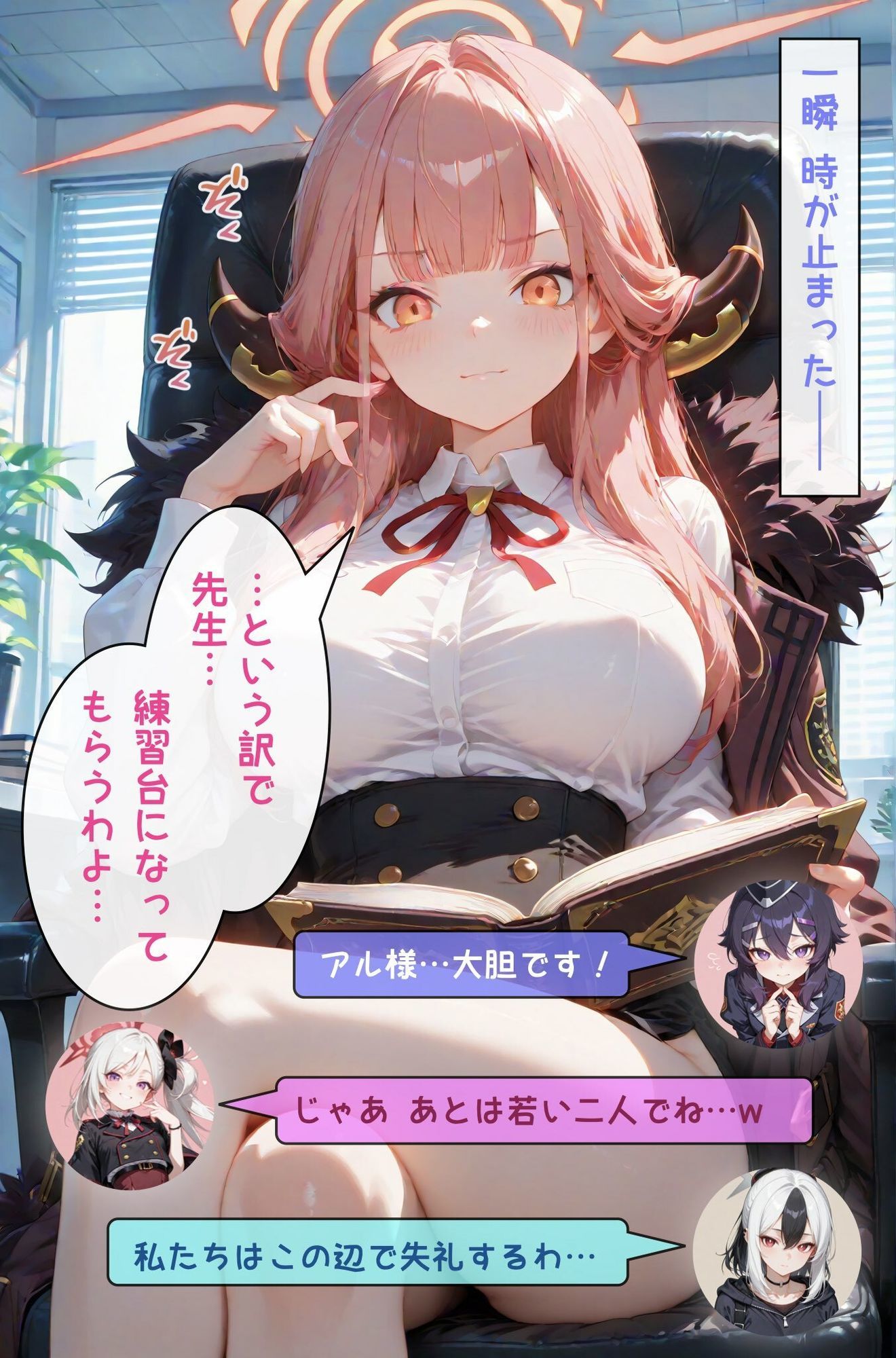 ブ◯アカ 『ある社長のセクシー経営戦略』 - サンプル画像 4