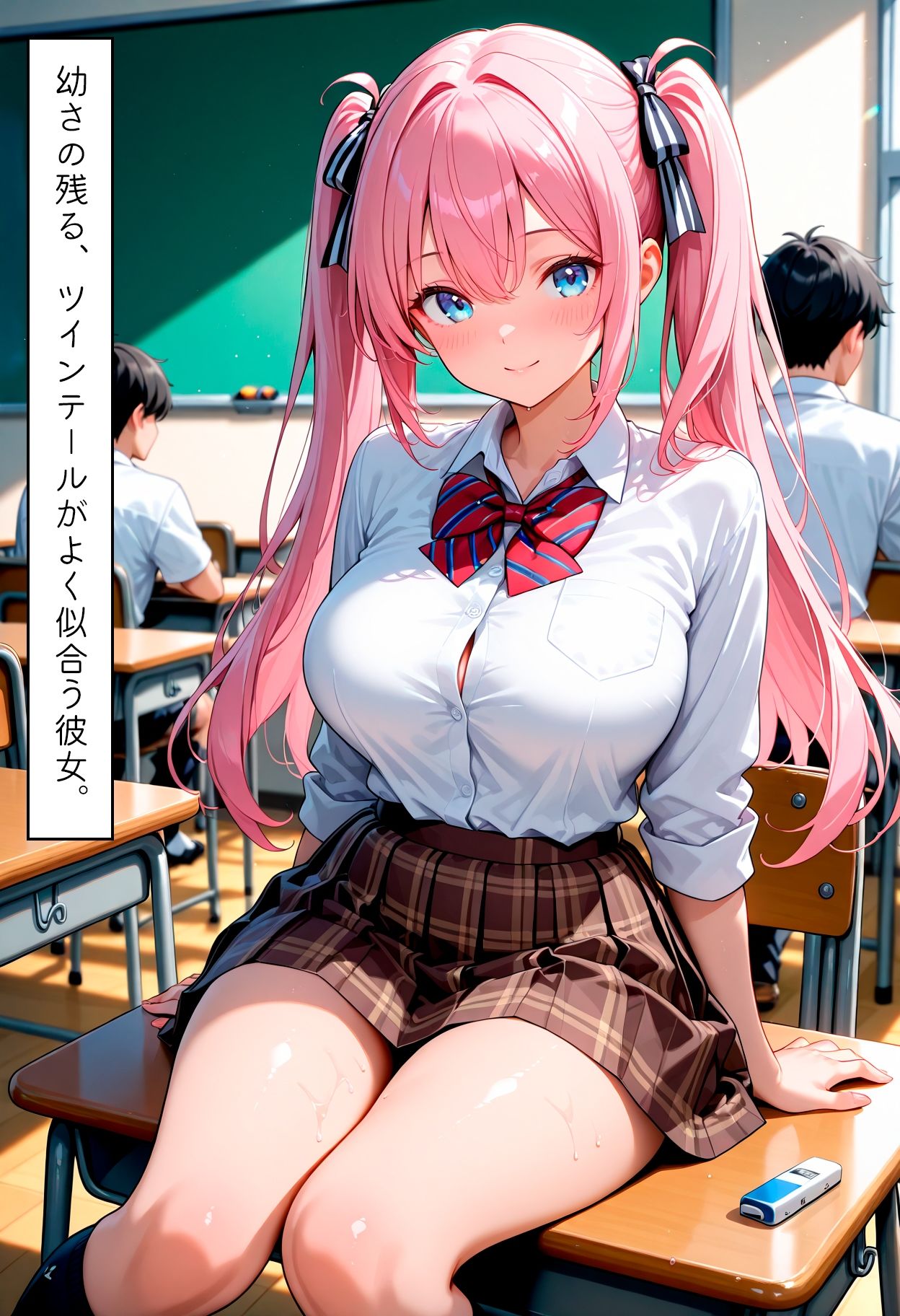 性処理学園快楽堕ち 女子校生NTR即ハメ - サンプル画像 2