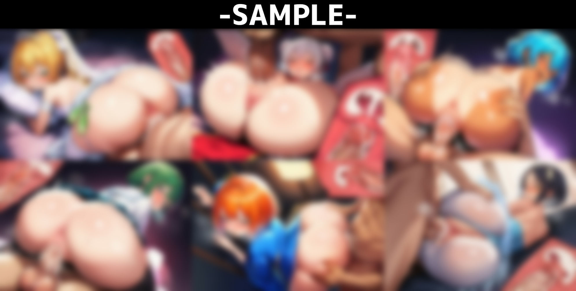 【断面図付き】発情プリケツ娘たちに大量中出し 絶対孕ませ子作り本気交尾〜ムチムチ美巨尻少女に種付け三昧編EX〜パート1 - サンプル画像 4