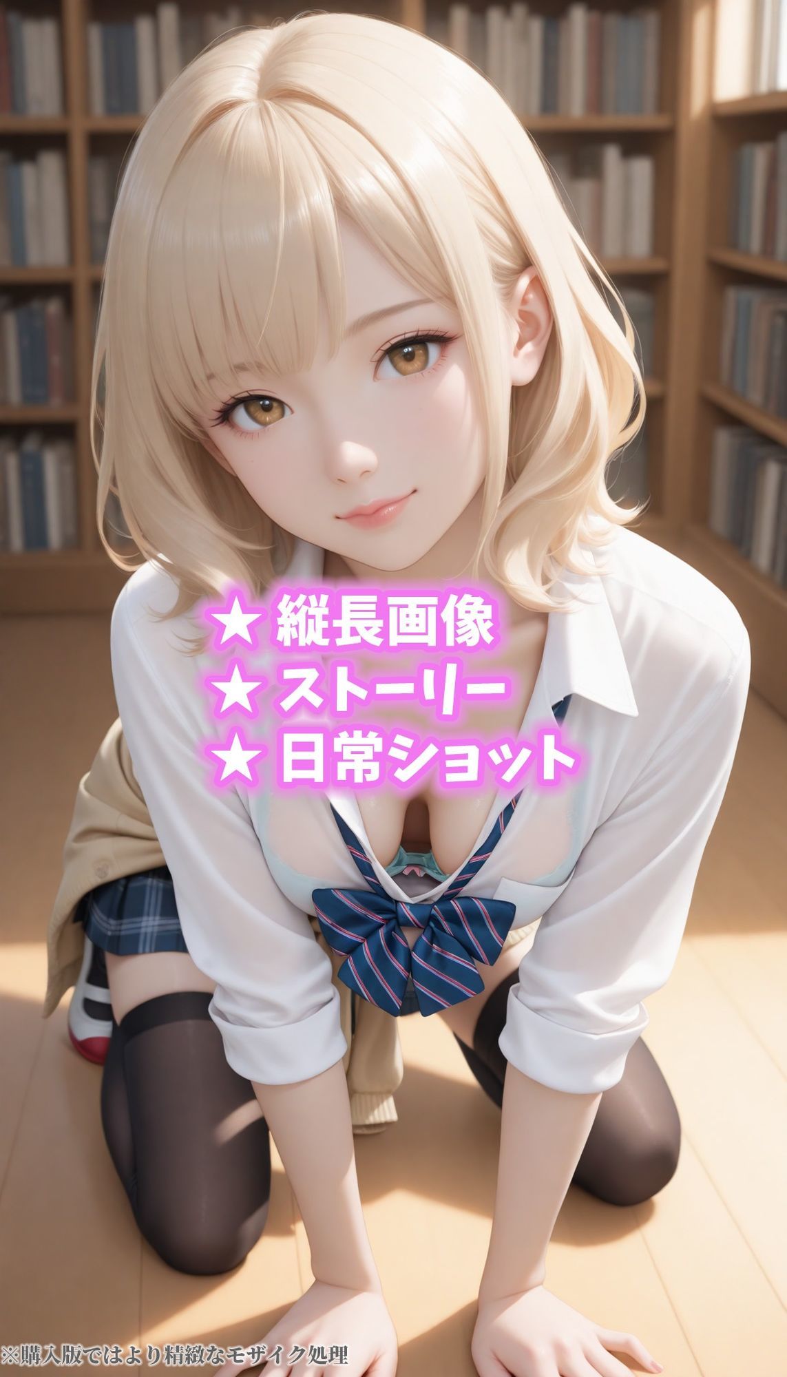 【美脚美乳】ニーハイ女子校生の着衣SEX【篠原ひより・一ノ瀬みなと】 - サンプル画像 7