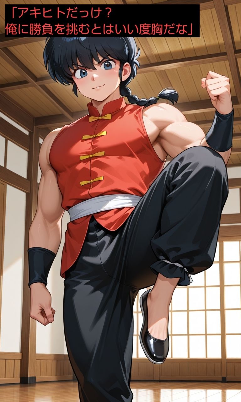 らんまのメス堕ち〜女の子への目覚め〜 - サンプル画像 1