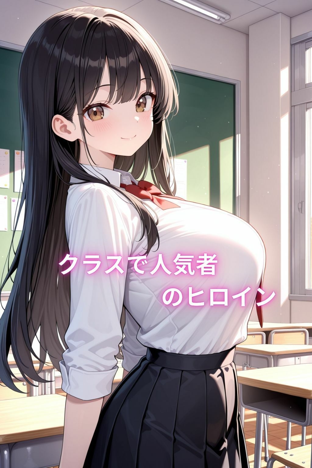 爆乳女子校生の種付け  コンカフェでのバイトがバレて強●セックス - サンプル画像 1