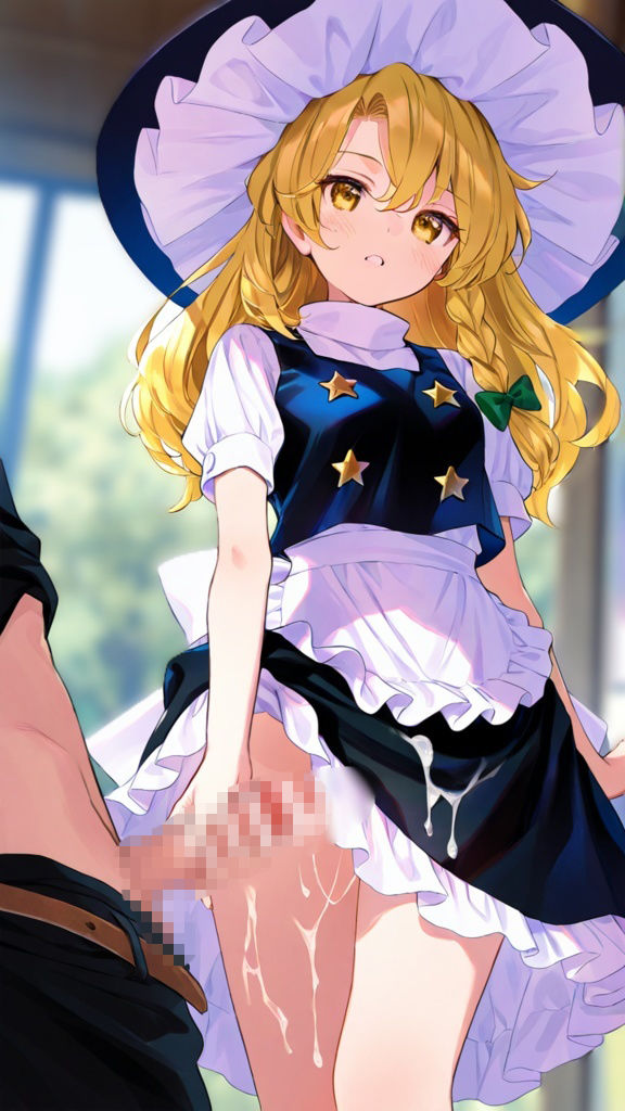 東方Project  霧雨魔理沙  パイズリと手コキ集（159枚） - サンプル画像 2