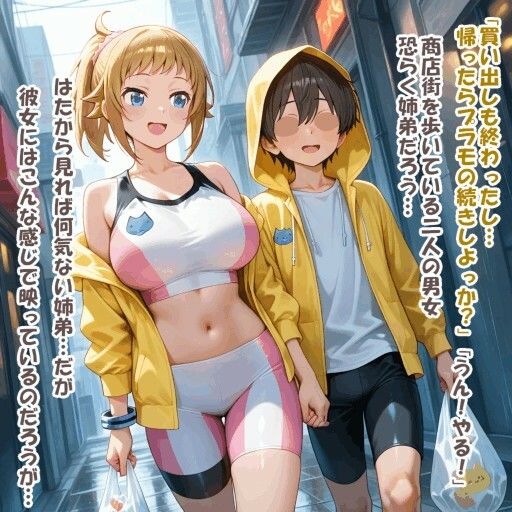 パイズリ異能力おじさん  存在寄生（弟） 編 - サンプル画像 1