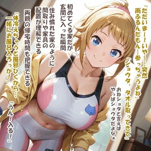 パイズリ異能力おじさん  存在寄生（弟） 編 - サンプル画像 4