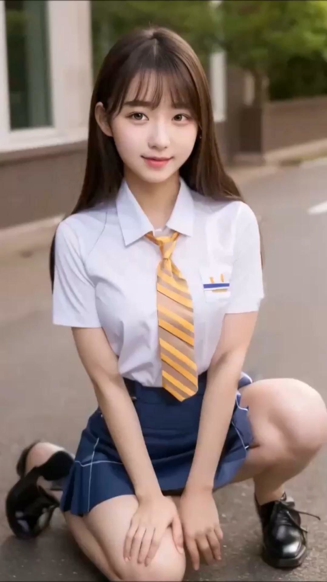 厳選！実写系！かわいい女子校生の騎乗位動画、顔射動画7 - サンプル画像 1