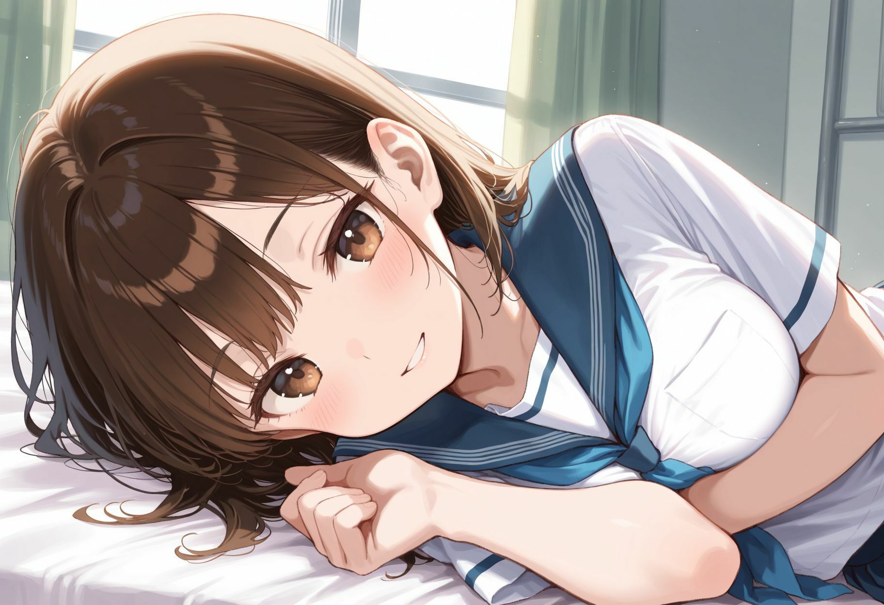 人生初の彼女はマネージャー  校内えっちで理性崩壊 - サンプル画像 1