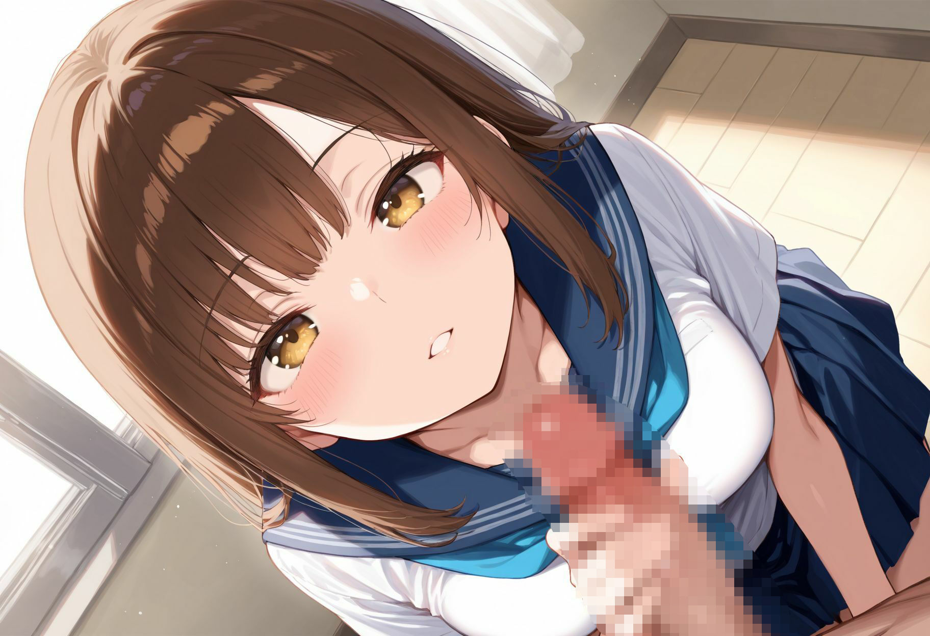 人生初の彼女はマネージャー  校内えっちで理性崩壊 - サンプル画像 3