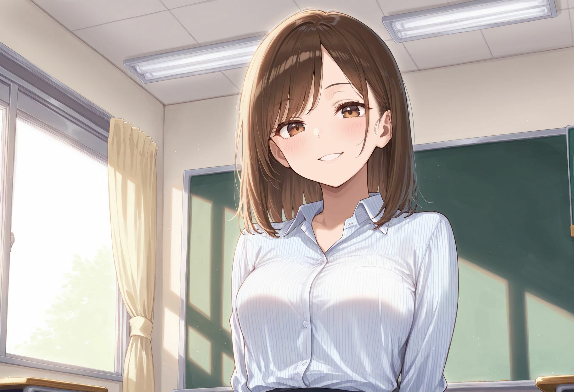 先生と生徒、禁断の関係  抜いて欲しいと頼んでみたら・・・ - サンプル画像 2