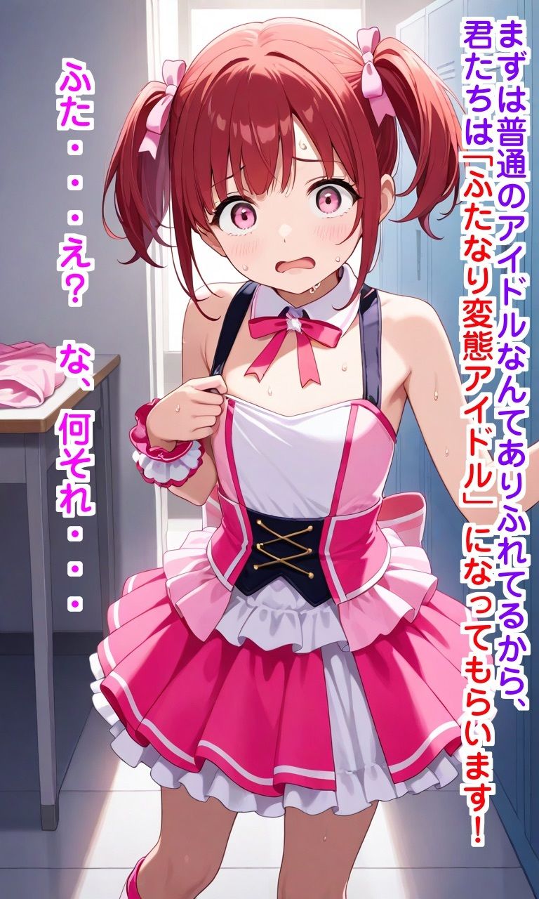 アイドル催●＆ふたなり化 - サンプル画像 6