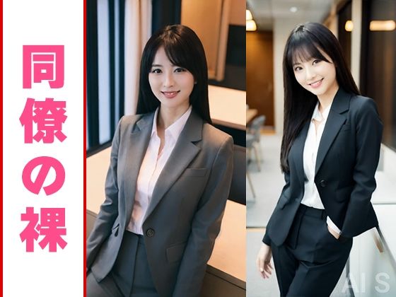 【約35分】『唾液を垂らす巨乳OL』滴る唾液、理性のスーツを脱ぎ捨てる。-AIで描く究極の美女達- - サンプル画像 6