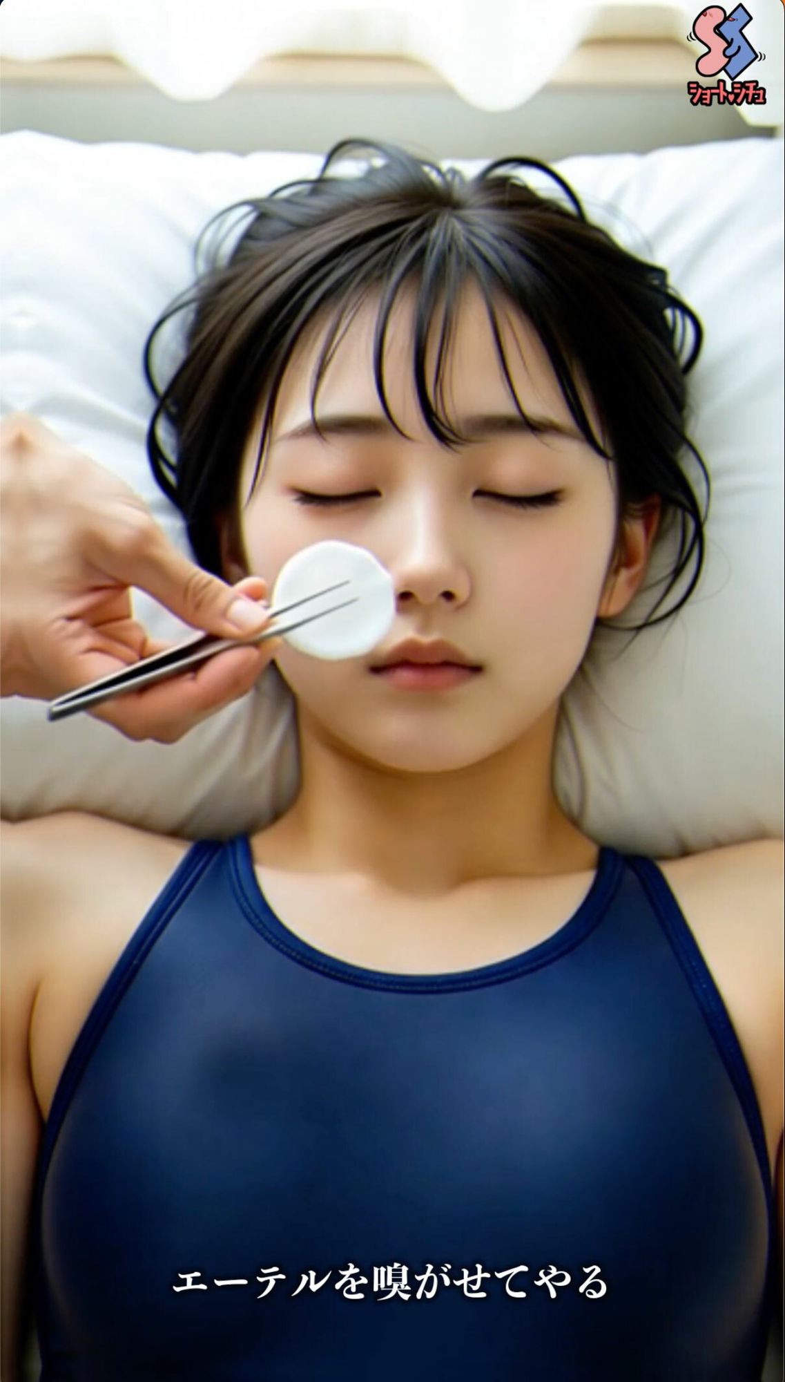 失神した水泳部員を保健室で - サンプル画像 3