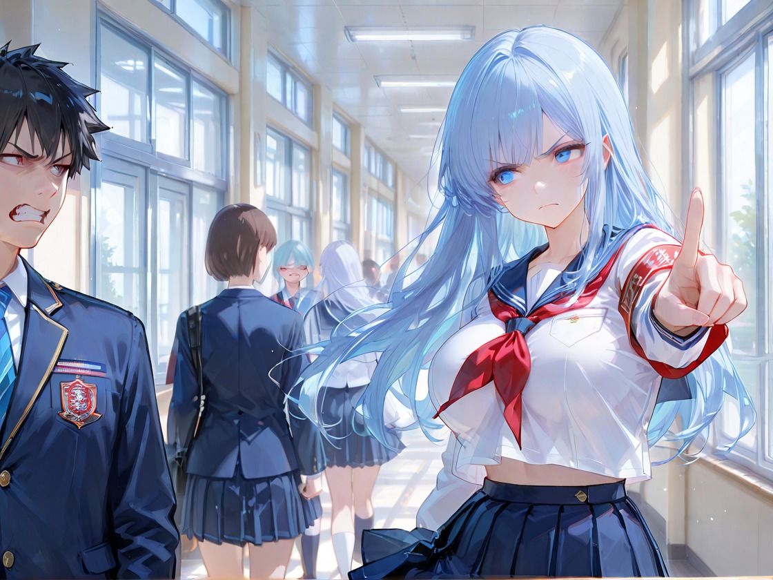 イキり生徒会長は雑魚ま●こ - サンプル画像 3