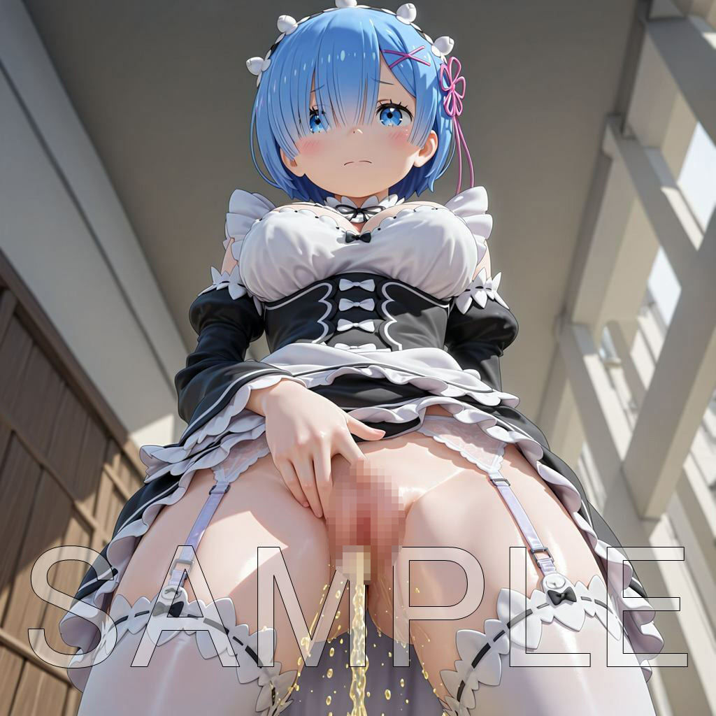 野外立ちションレム - サンプル画像 10