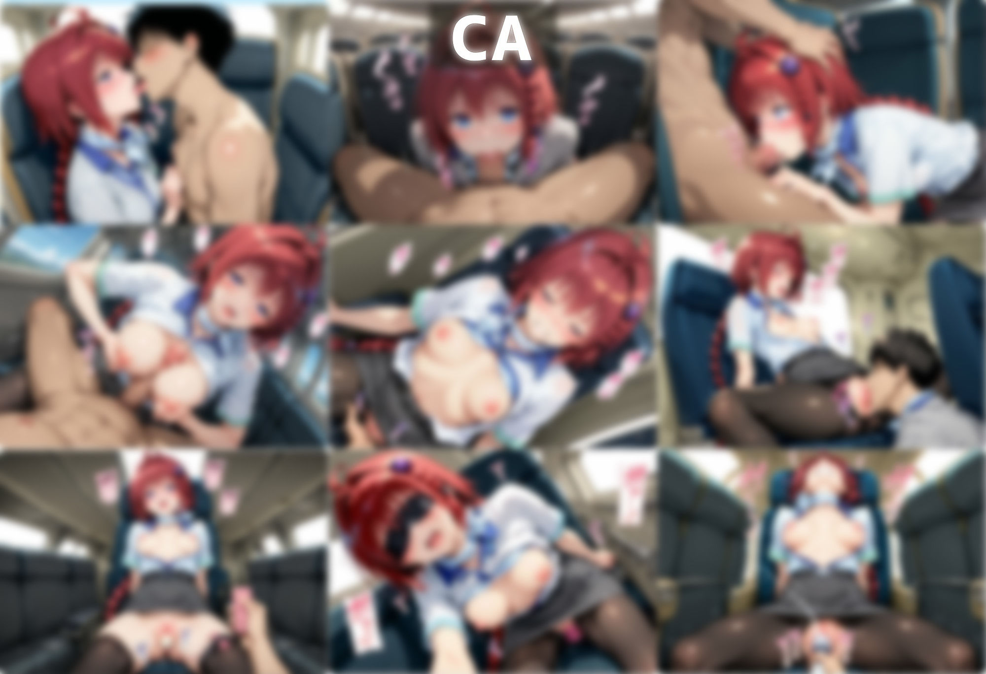 着せ替えヒロインCOLLECTION  ー黒咲〇亜ー - サンプル画像 1