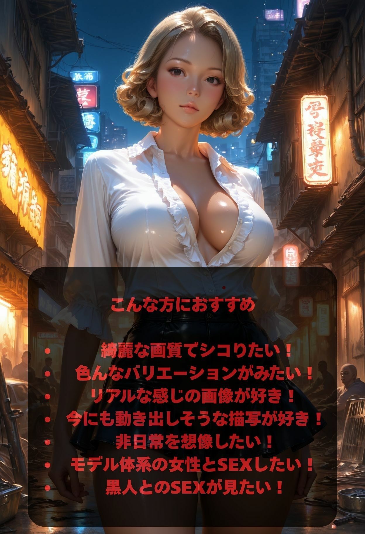 デカチン？？モデル美女 黒人/青姦/中出し 黒人デカマラに溺れたスタイリッシュ美女 - サンプル画像 1