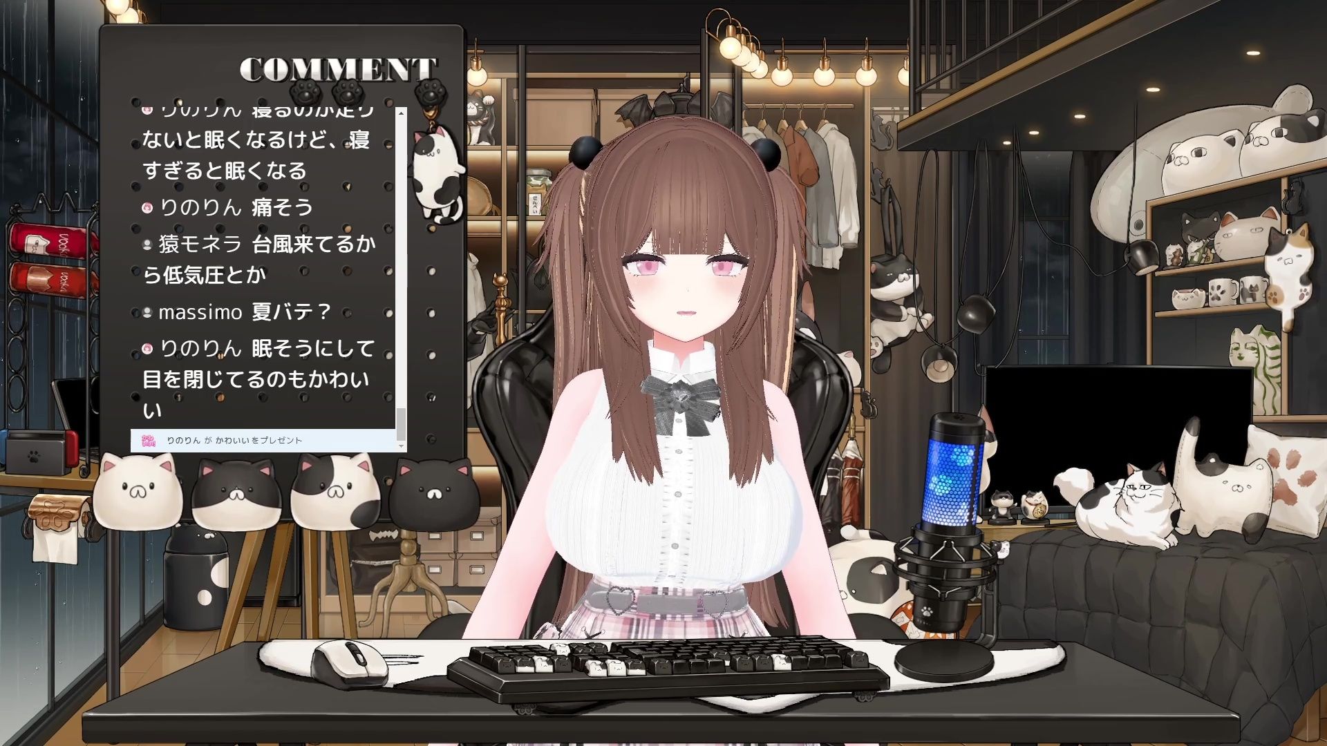 お盆休み前雑談！！！（アイテム連動アリ）百合音リリィ - サンプル画像 1