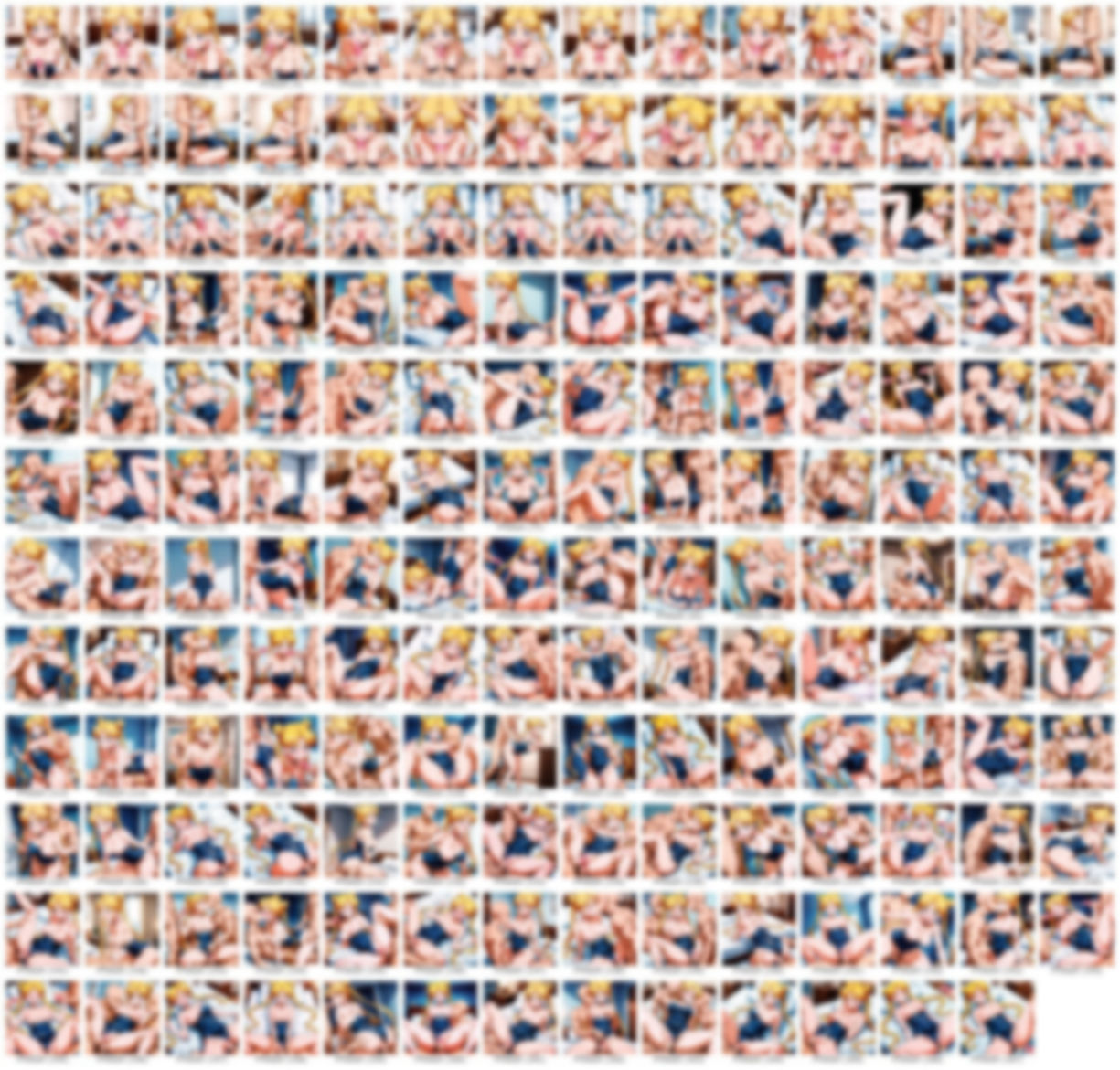 月ガール×スク水【167枚】 - サンプル画像 6