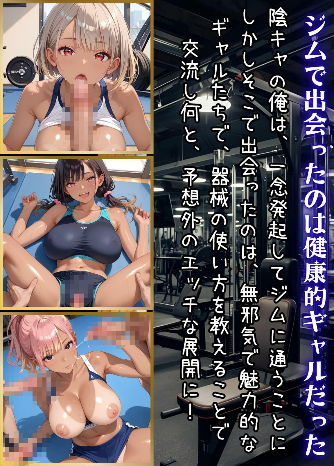 ギャルがいるジムは最高なんです！【厳選270枚収録】 - サンプル画像 1