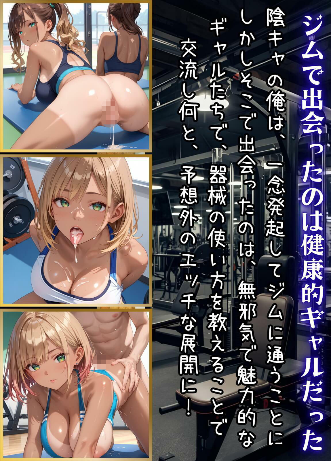 ギャルがいるジムは最高なんです！3【厳選270枚収録】 - サンプル画像 1
