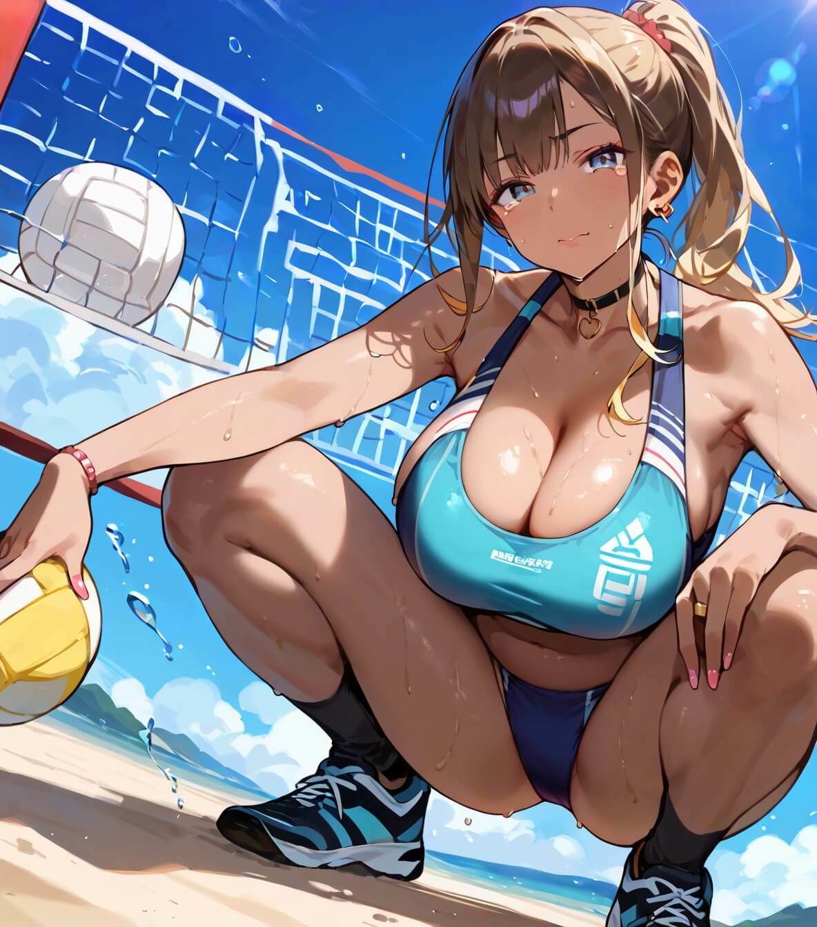 ビーチバレーの罰ゲームはセックスです！！【厳選250枚収録】 - サンプル画像 6