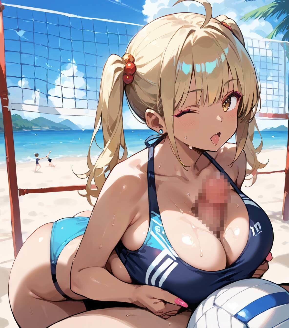 ビーチバレーの罰ゲームはセックスです！！3【厳選250枚収録】 - サンプル画像 7