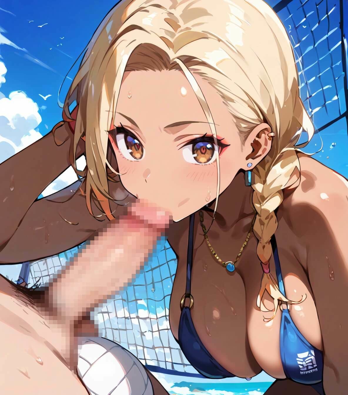 ビーチバレーの罰ゲームはセックスです！！4【厳選250枚収録】 - サンプル画像 8