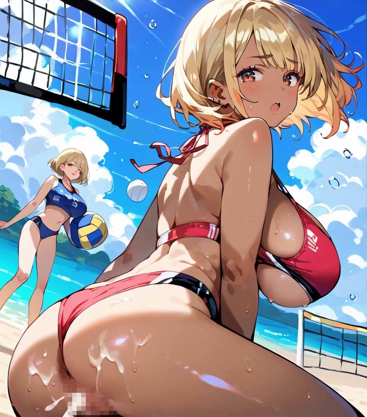 ビーチバレーの罰ゲームはセックスです！！5【厳選250枚収録】 - サンプル画像 5