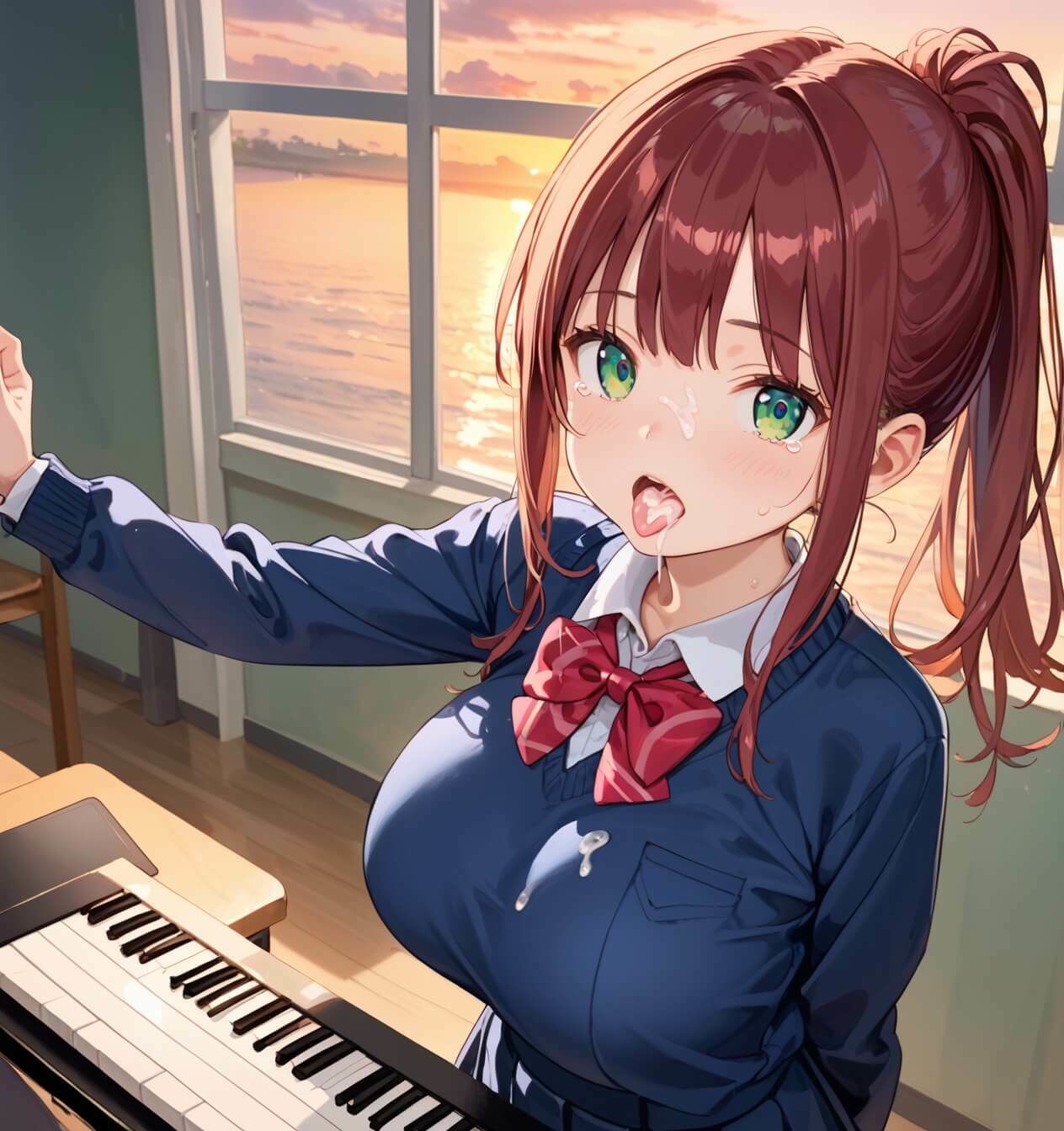 音楽室で君に誘われて…【厳選CG260枚】 - サンプル画像 9