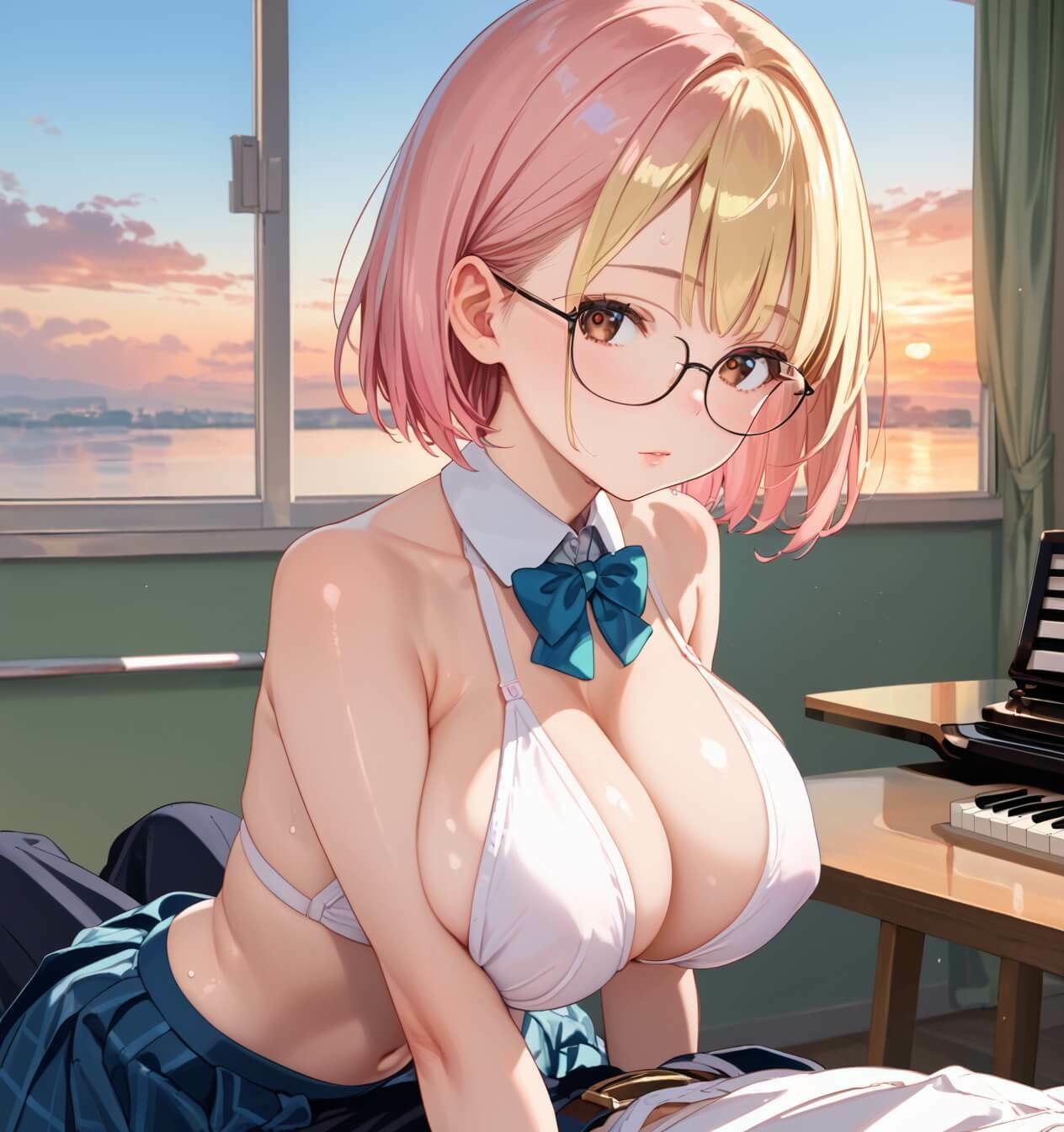 音楽室で君に誘われて…4【厳選CG260枚】 - サンプル画像 9