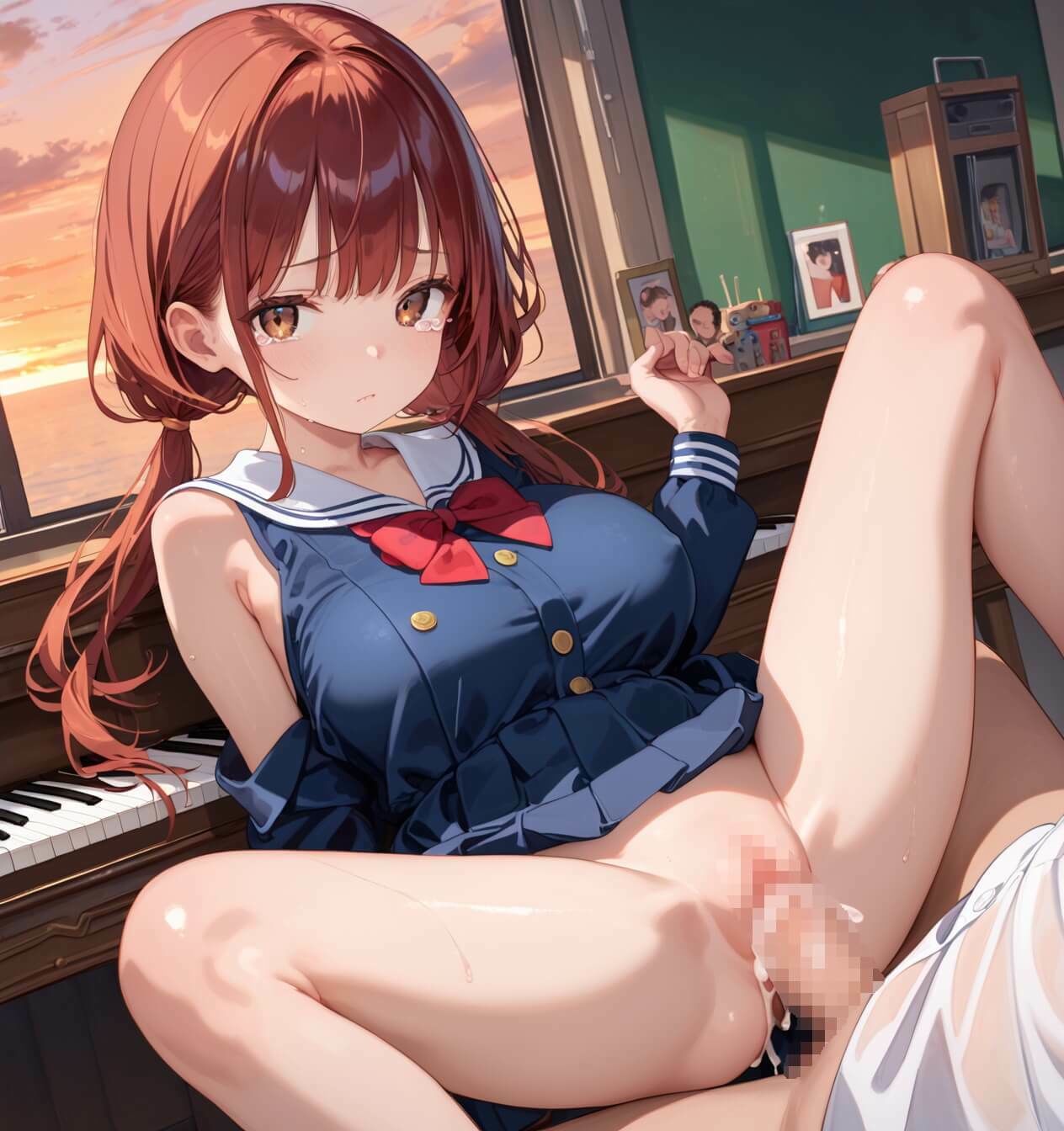 音楽室で君に誘われて…5【厳選CG260枚】 - サンプル画像 4