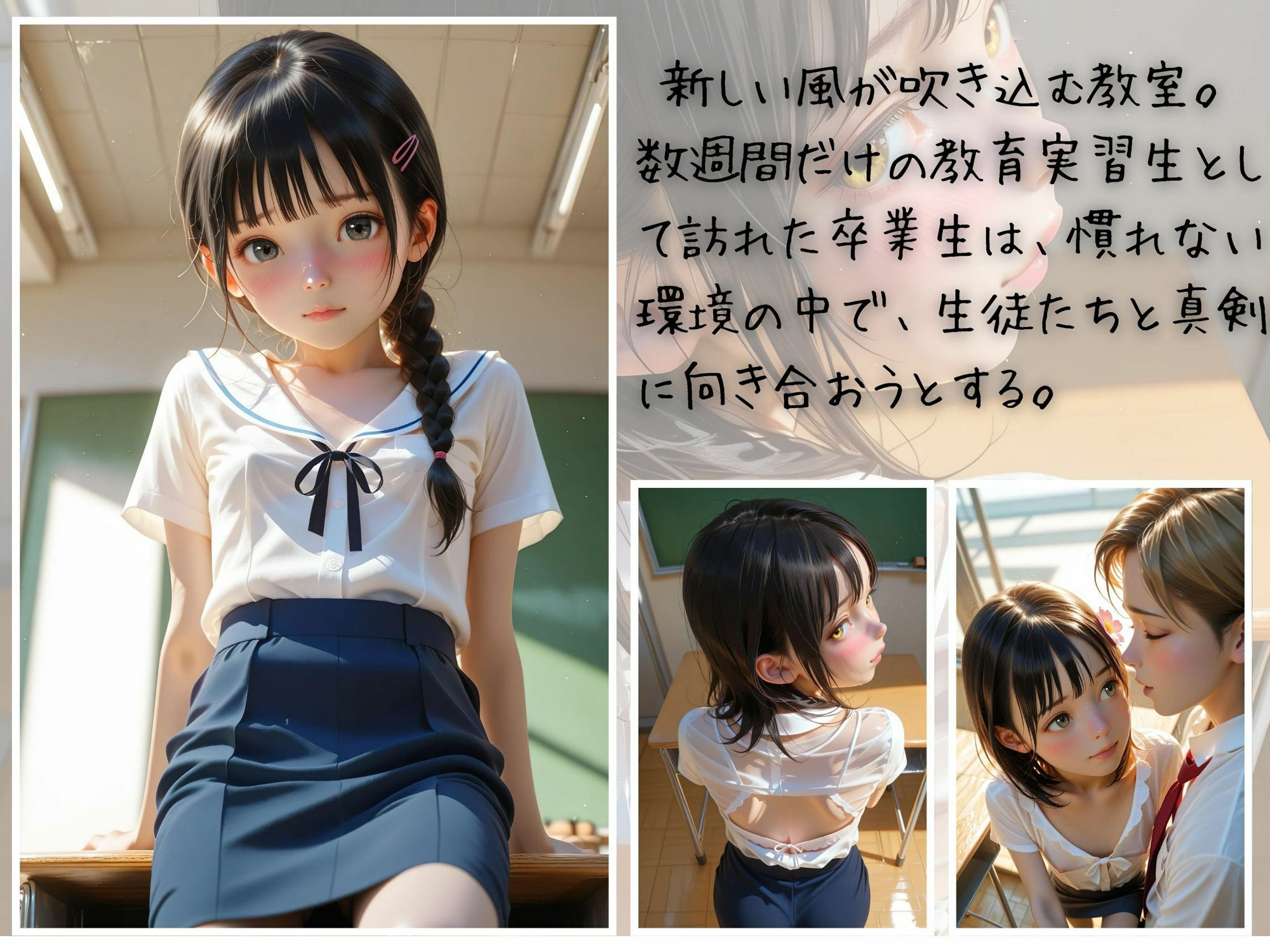 放課後リアル＃11〜教育実習生として帰ってきた卒業生と〜 - サンプル画像 1