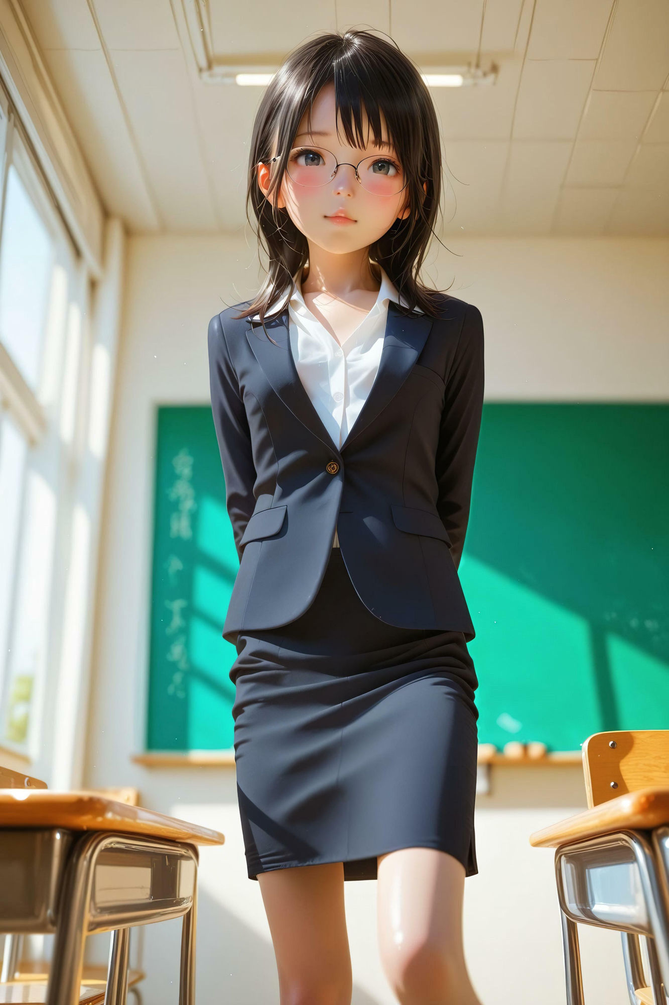 放課後リアル＃11〜教育実習生として帰ってきた卒業生と〜 - サンプル画像 5