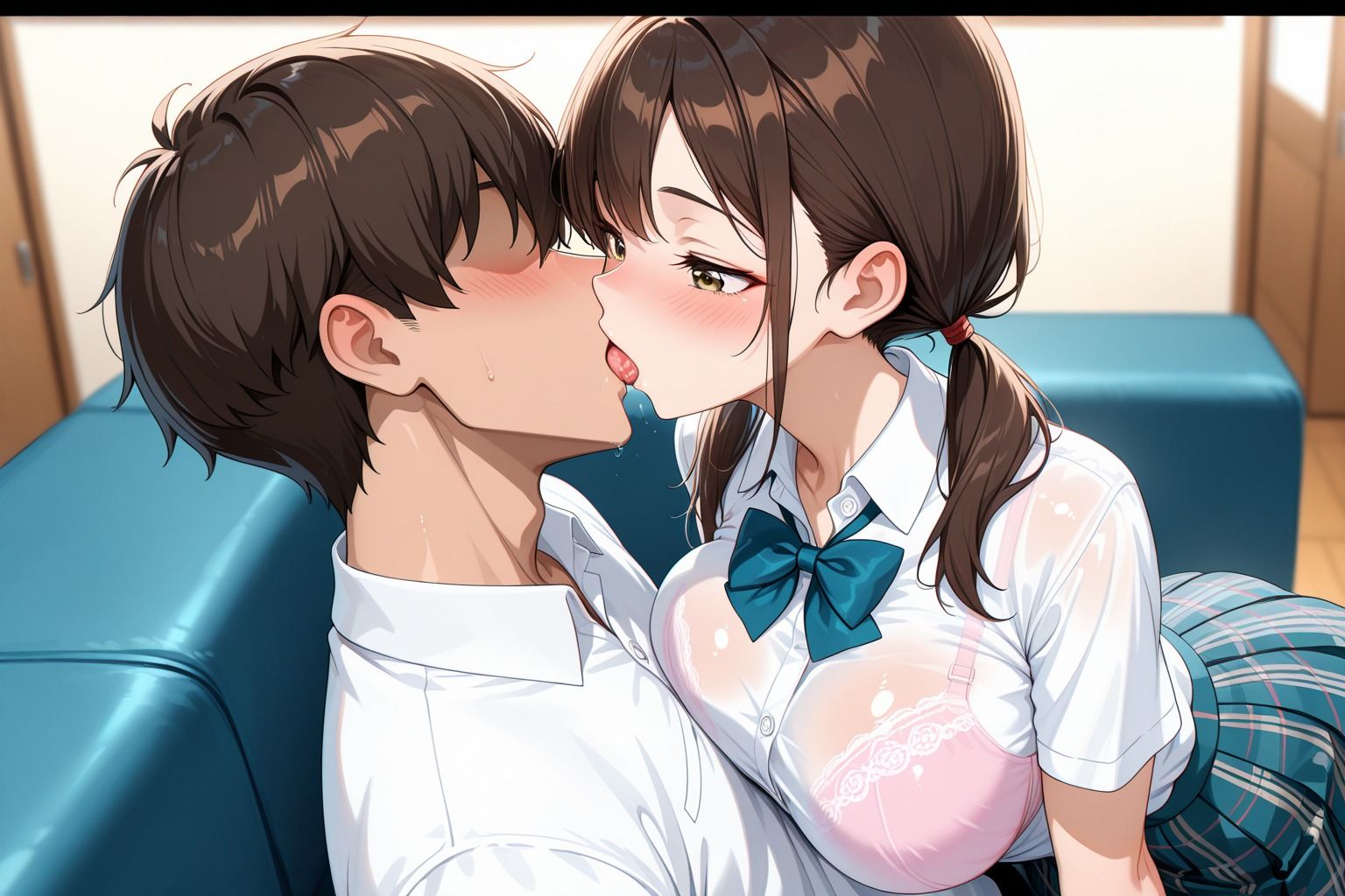 種付け交尾  淫乱姪っ子女子校生  近親生ハメヤリ放題 - サンプル画像 2