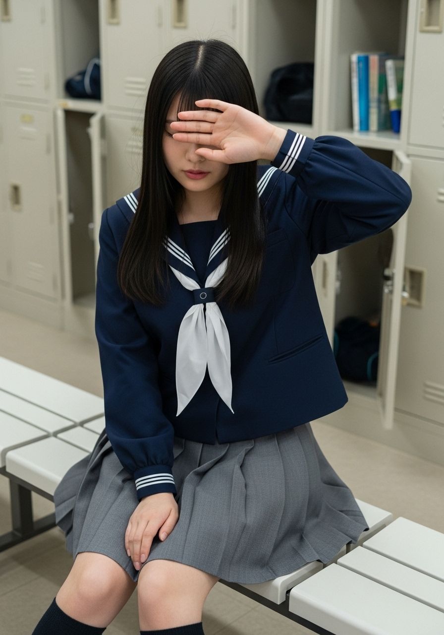 イケナイ目隠し制服ガール - サンプル画像 6