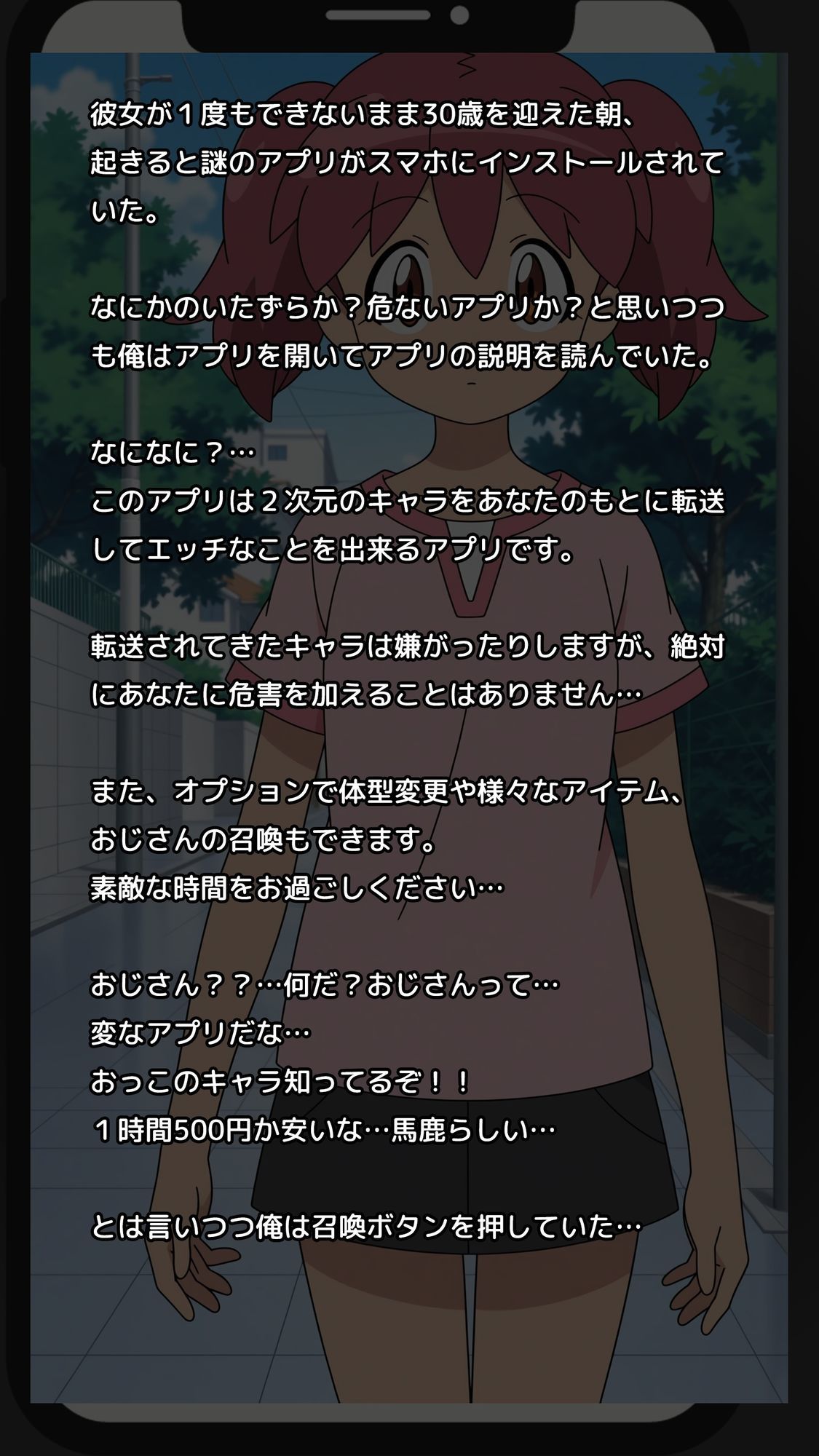 【一部セリフつき】Deliサモ☆ 美少女とおじさん強●召喚アプリ - ペコポン最終防衛ライン少女編 - - サンプル画像 1