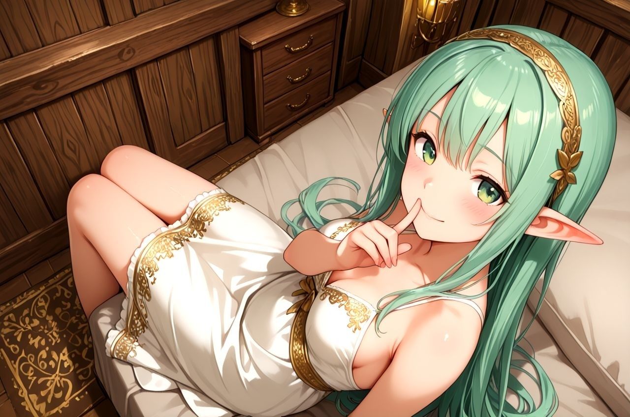 拾ったエルフがいつの間にか俺好みのエロ妻に成長していたお話 part2 - サンプル画像 1