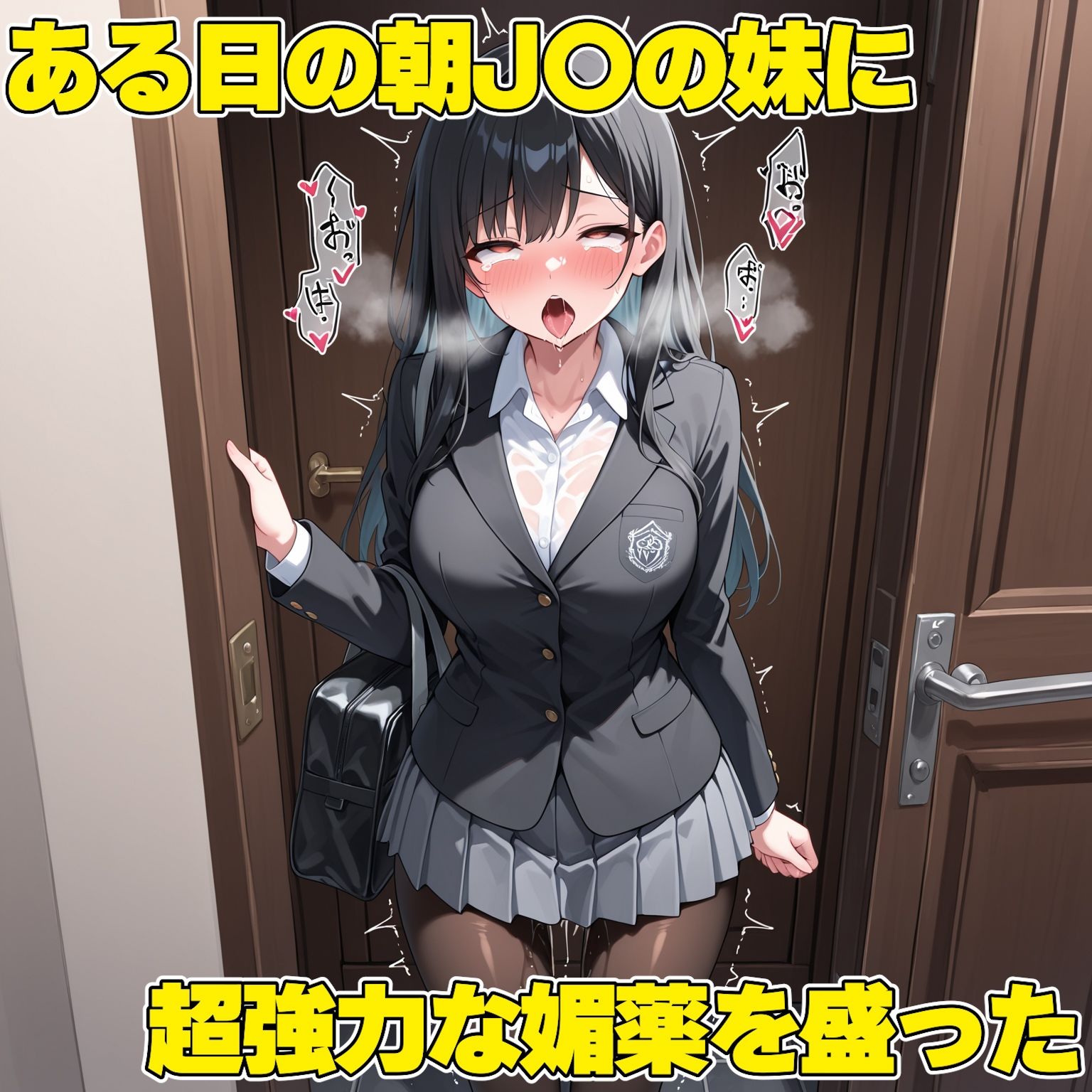 女子校生が媚薬で即落ちする話〜ニートの兄と妹編〜 - サンプル画像 2