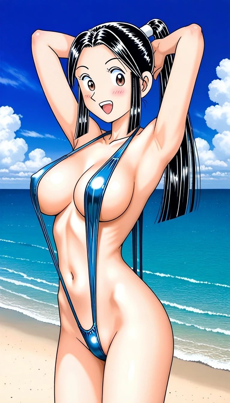 和美人婦警コンビのグラビア - サンプル画像 2