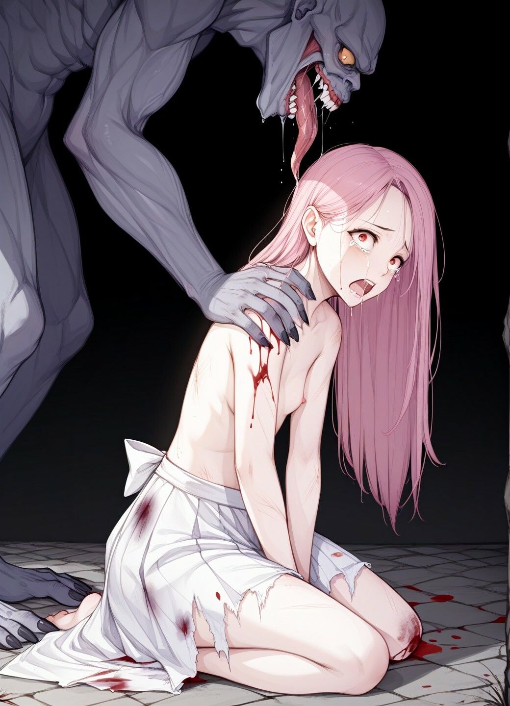 少女と怪物 - サンプル画像 3