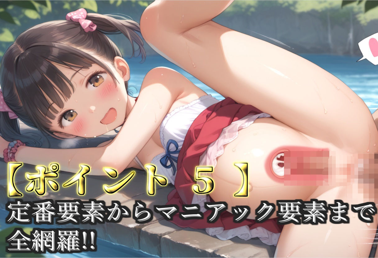 【新作価格】【豪華特典あり】つるぺた貧乳新人巫女乱交 滝修行での野外ムレムレ汗だく集団逆レ●プ編【500個】 - サンプル画像 7