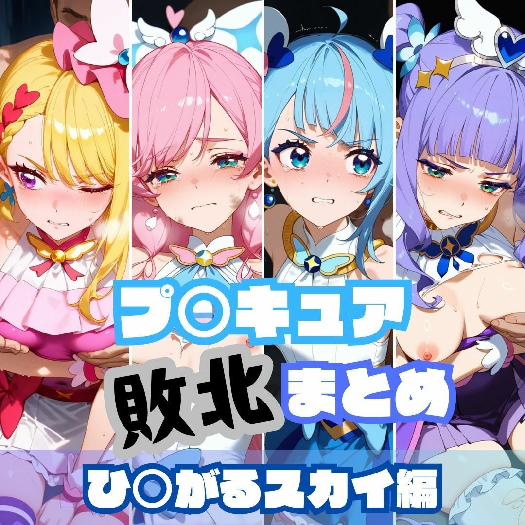 プ〇キュア敗北まとめ総集編 - サンプル画像 1